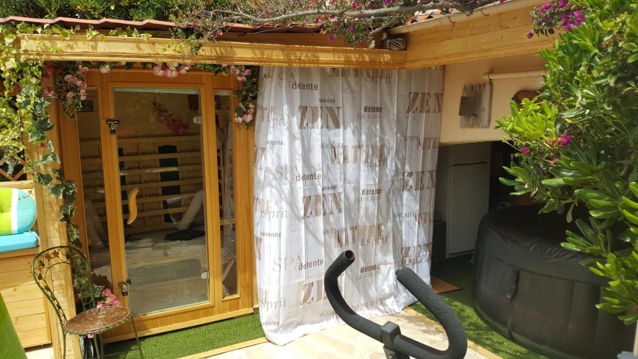 Nouveau ! Chambre D'Hote Insolite Privee " Coeurs De Pirates A Bali En Provence" Spa Sauna Massages Dans Cadre Exotique D'Amenagements Exterieurs D'Exception Ete Comme Hiver Bienvenue !!! Кавалере-сюр-Мер Екстериор снимка